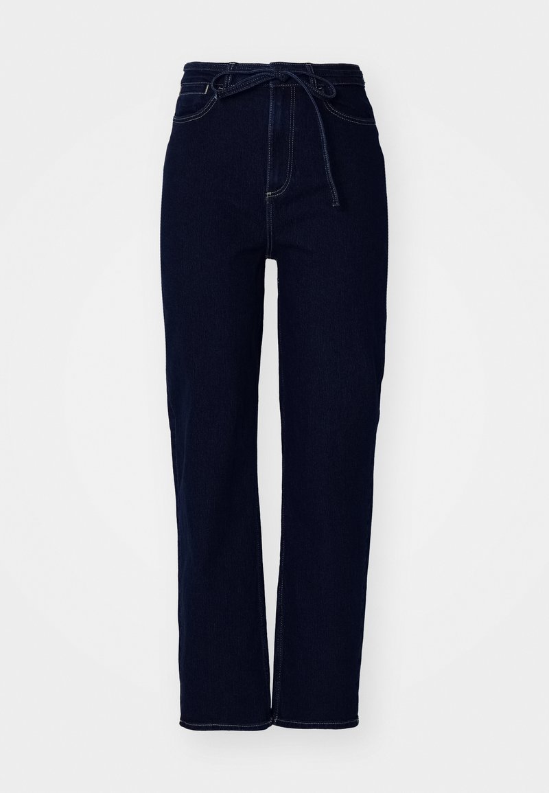 Vero Moda Jeans Tapered Fit donkerblauw denim