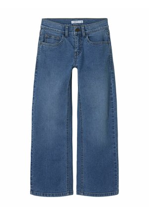 Wide Leg - medium blue denim