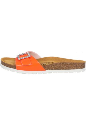 Mules - orange neon