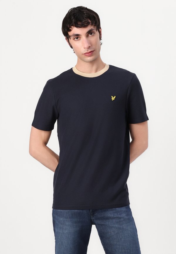 CONTRAST COLLAR - Basic T-shirt2