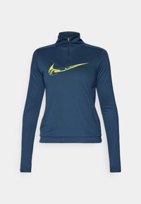 Camisola de manga comprida - armory navy/bright cactus