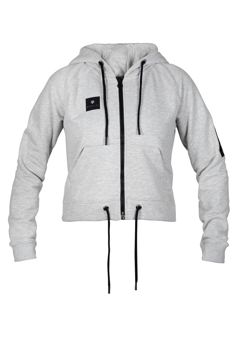 Damen Sportbekleidung | MOROTAI Sweatjacke hellgrau - IY57981 Damen Sportbekleidung | MOROTAI Sweatjacke hellgrau - IY57981