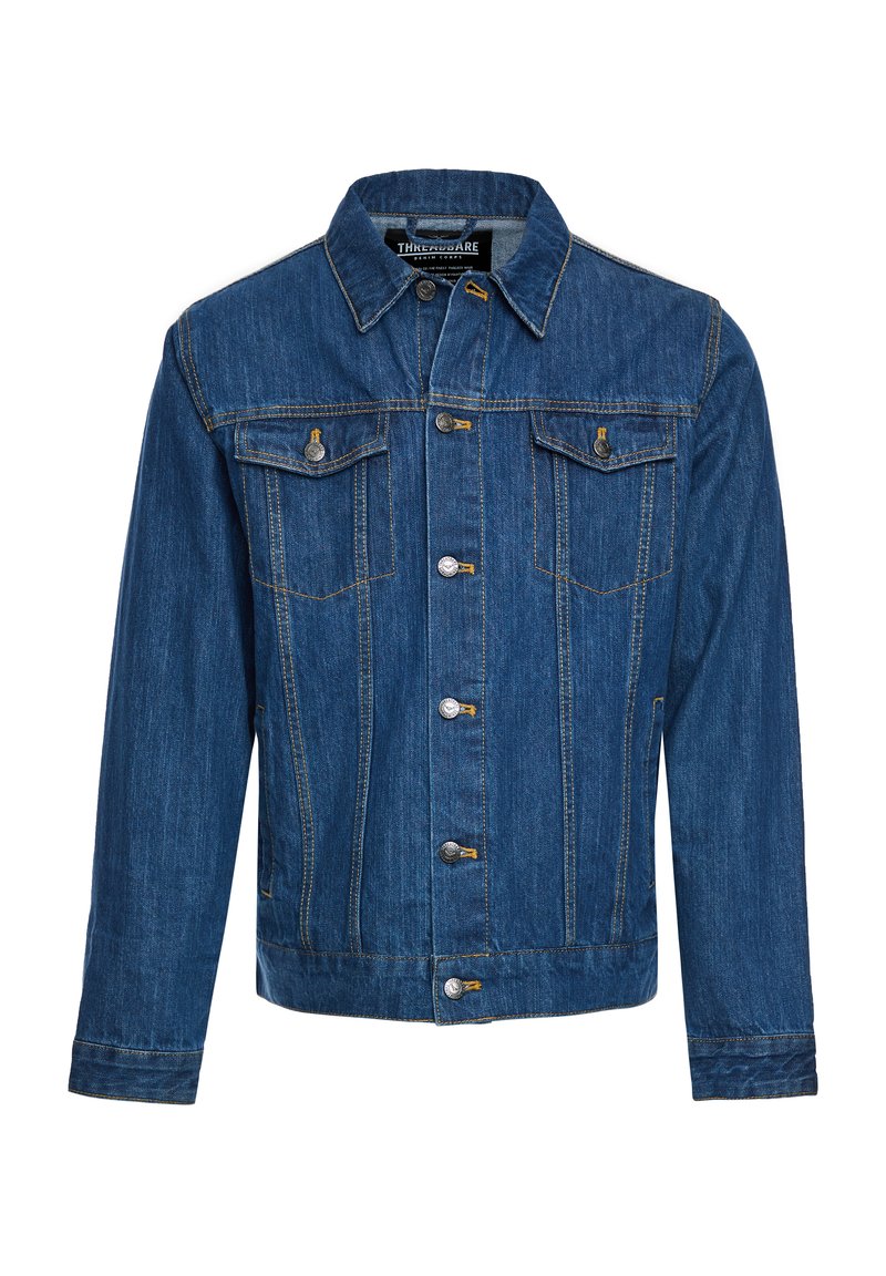 Herren Leichte Jacken | Threadbare THBLECKENBY Jeansjacke mid wash/blau - AG72624 Herren Leichte Jacken | Threadbare THBLECKENBY Jeansjacke mid wash/blau - AG72624