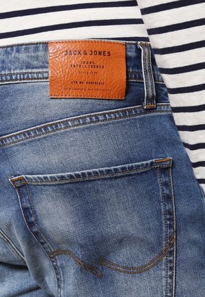 Straight leg jeans - blue denim