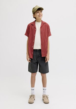 Jack & Jones Junior JJITONY JJORIGINAL - Τζιν σορτς - black denim