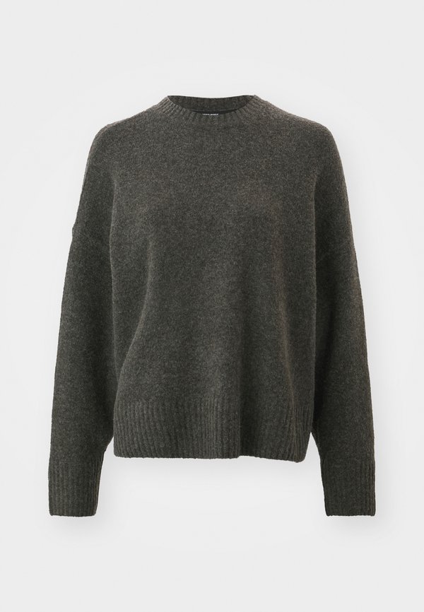 VMBOOM O NECK PULLOVER - Jumper - chocolate torte2
