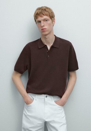 TEXTURED - Polo shirt - red