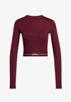 Langarmshirt - maroon