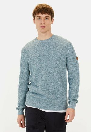 camel active RUNDHALS  - Jumper - smoke blue