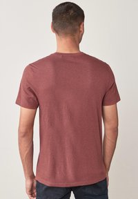 Next REGULAR FIT STAG - T-shirts basic - brown