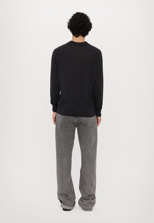 PLATO - Long sleeved top - charcoal3