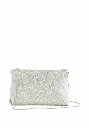 SPARKLE DETAIL SNAP  - Clutch - white