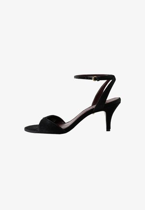 Next, REGULAR FIT - N.PREMIUM ROUND TOE HEELED SANDALS . - Sandaler - black pony hair