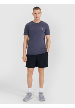 4F, 4F SPODENKI CASUAL MĘSKIE - Short - deep black