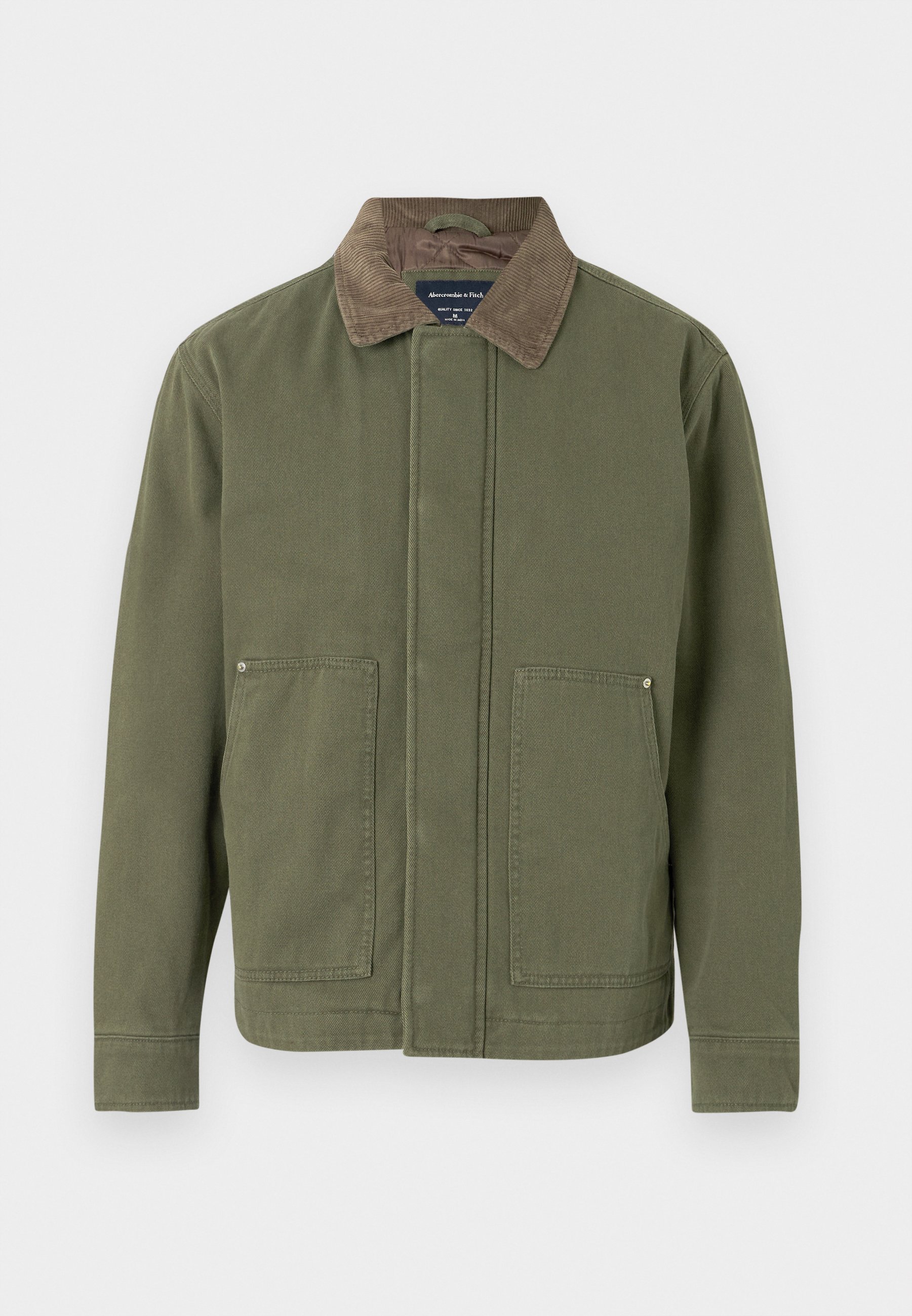 Abercrombie & Fitch KANGA ZIP JACKET - Chaqueta de entretiempo