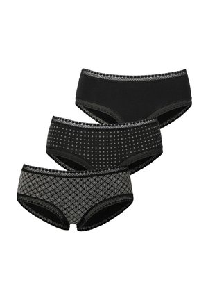 3 PACK - Pants - schwarz