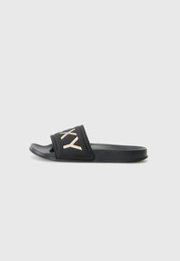 SLIPPY II - Chinelos de piscina - black/gold-coloured
