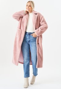 GINI LONDON LONGLINE - Winter coat - light pink