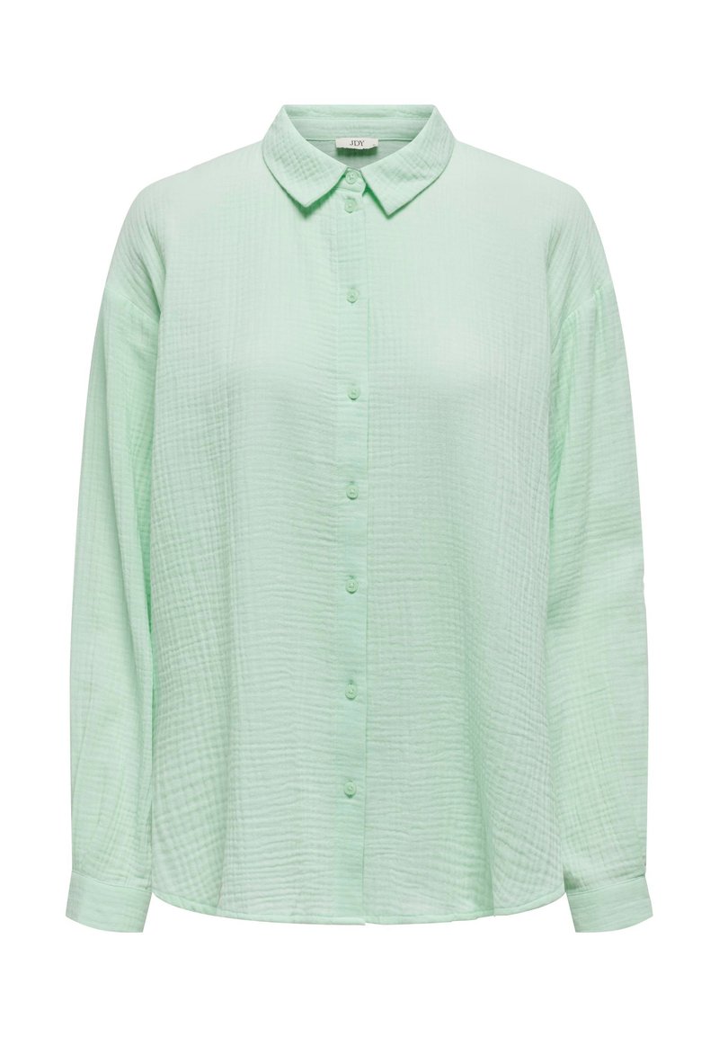 JDY LANGARM JDYTHEIS - Button-down blouse - grün
