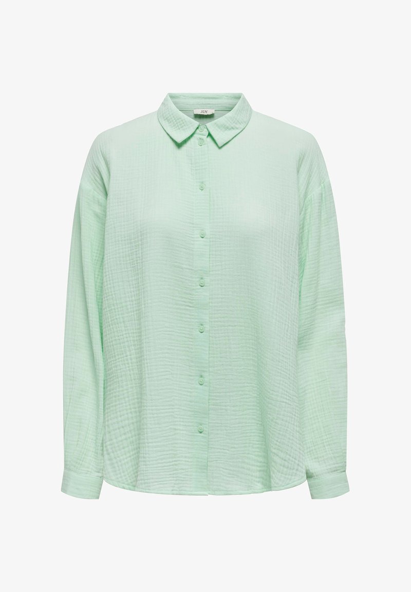 JDY LANGARM JDYTHEIS - Button-down blouse - grün