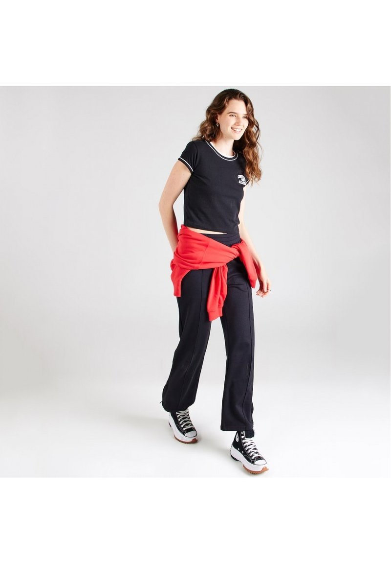 Converse ALL STAR RINGER - Print T-shirt - schwarz/black - Zalando