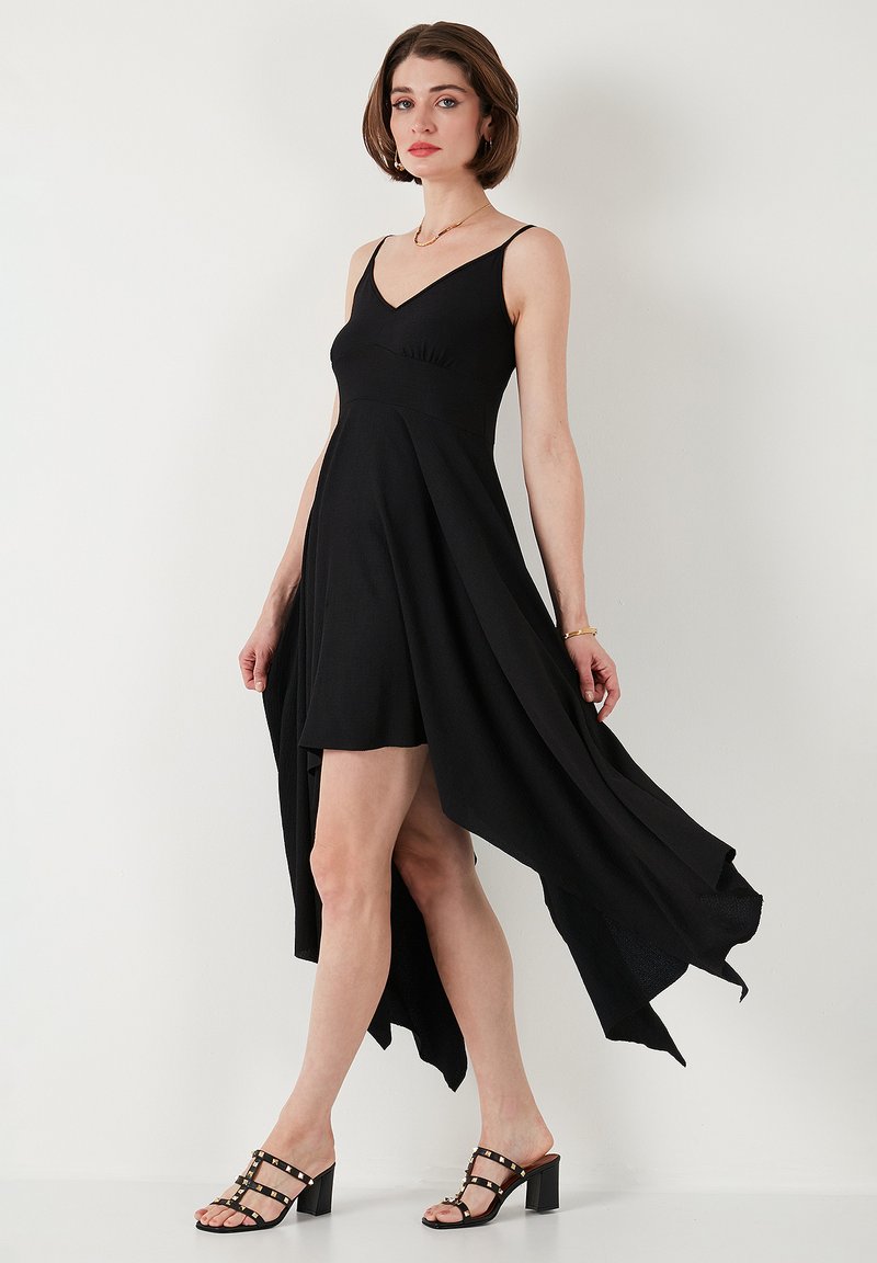 LELA REGULAR FIT - Cocktail dress / Party dress - black - Zalando.ie