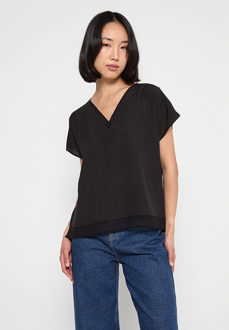 DKNY Blouse zwart