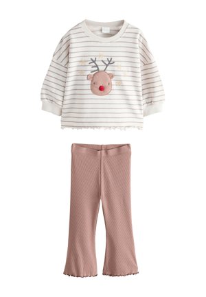 Next FLARE SET  - Bukser - neutral reindeer