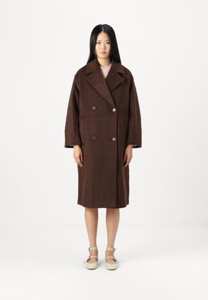 SLFELENORA COAT - Klasický kabát - coffee bean