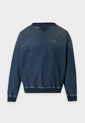 Emporio Armani, Felpa - blue denim