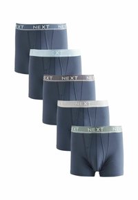 Next 5 PACK  - Hlačke - blue light metallic waistband