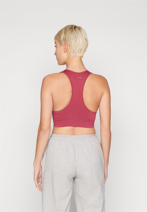 ONPDAISY-2 SEAM BRA  - Medium support sports bra - beaujolais2