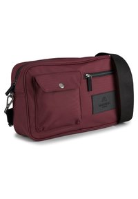 Markberg DARLAMBG - Axelremsväska - burgundy black