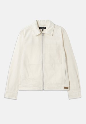 rag & bone SIMON GARAGE JACKET - Denim jacket - ecru