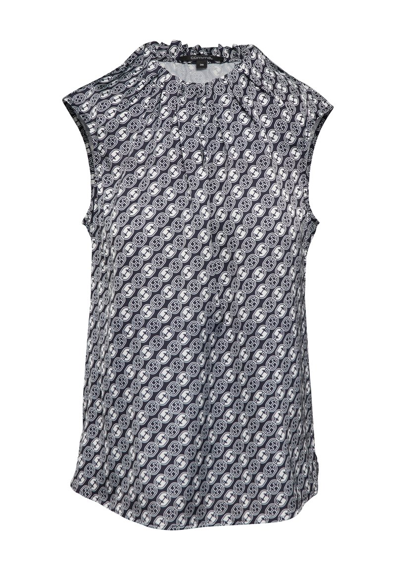 comma Top donkerblauw