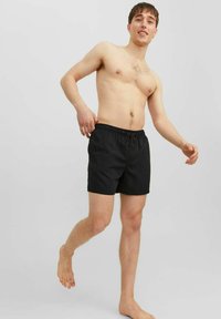 Jack & Jones JPSTFIJI JJSWIM SOLID  - Short de bain - schwarz