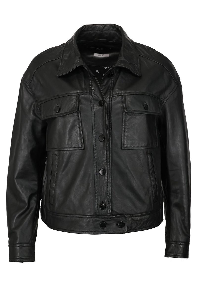 Maze Skinnjacka - black