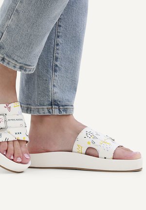 Peter Kaiser, PETER KAISER DAMEN - SANDALETTEN 77106 WEISS 38,5 - Mules - weiß
