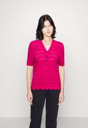 Morgan MISHI - T-shirt imprimé - pivoine