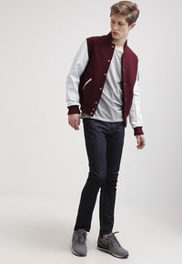 Resteröds JIMMY SOLID - T-shirts basic - grey melange