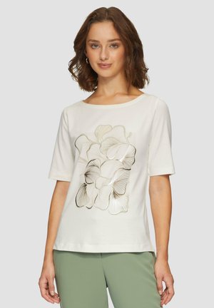 T-Shirt print - ecru