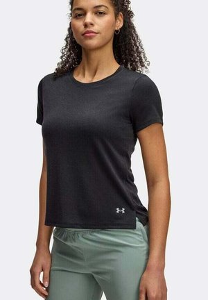 LAUNCH SHORTSLEEVE - T-shirt con stampa - black black