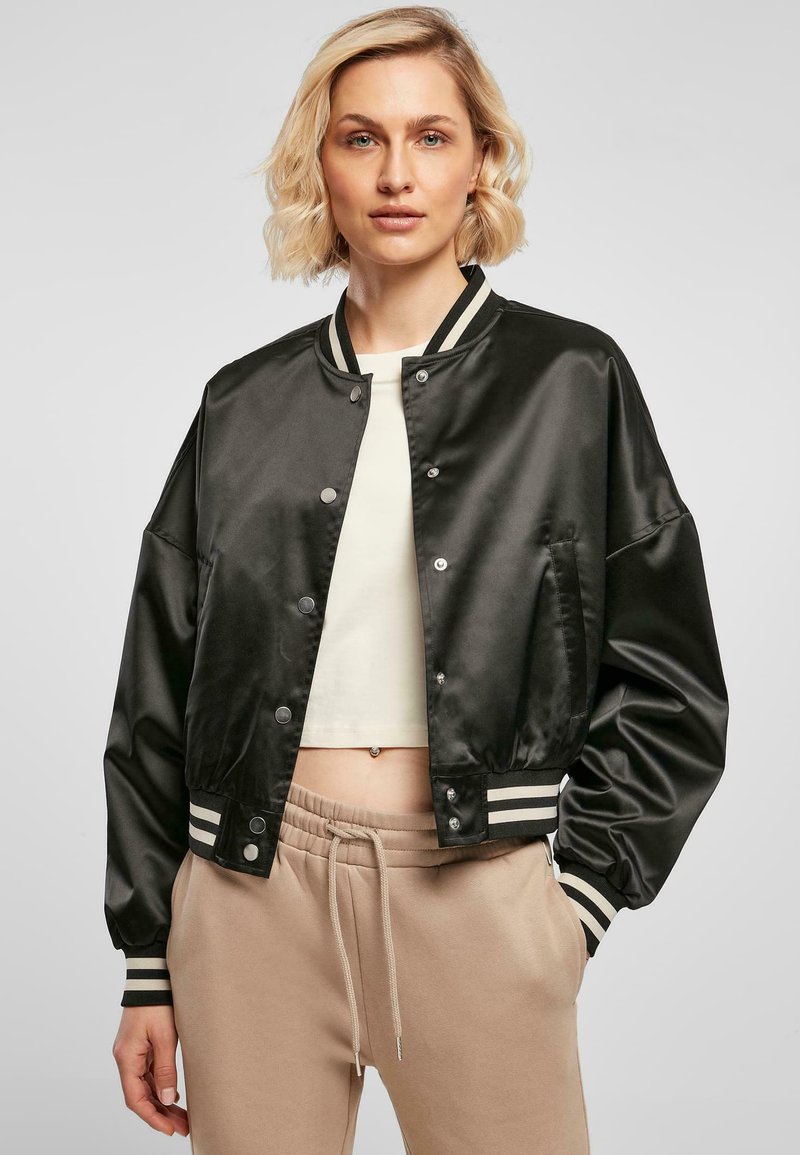 Urban Classics - OVERSIZED - Bomber jakna - black, Povečajte