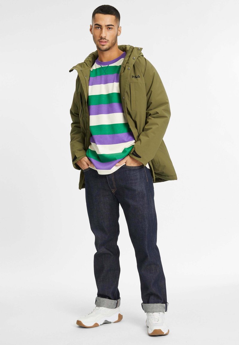 Fila T-shirt print groen Fila T-shirt print groen