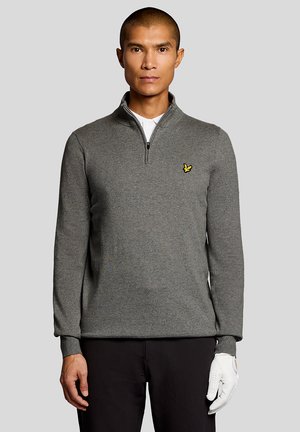 MID GOLF QUARTER ZIP - Trui - t mid grey marl