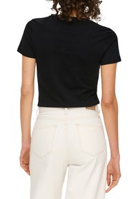 s.Oliver SLIM-FIT - T-Shirt basic - schwarz
