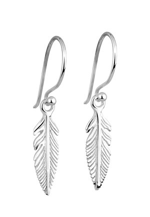 FEDER FILIGRAN BOHO FESTIVAL  - Orecchini - silberfarben