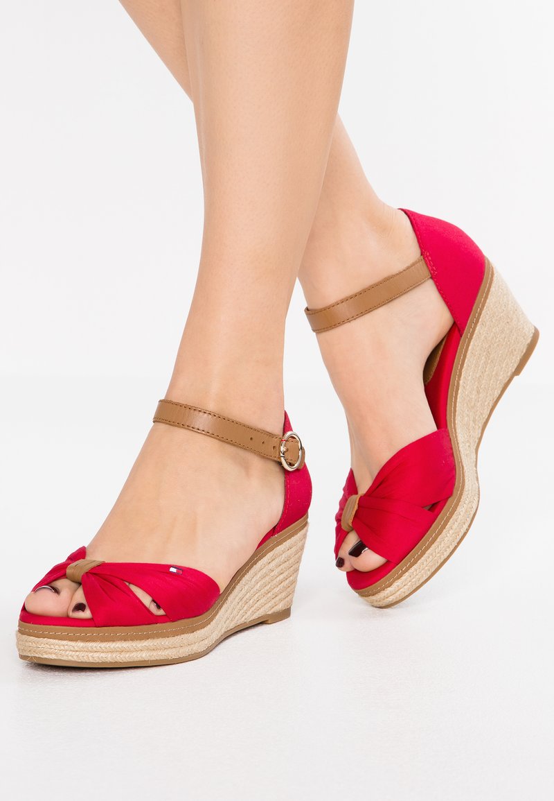 Tommy Hilfiger ICONIC ELBA SANDAL - Sandales à plateforme ...