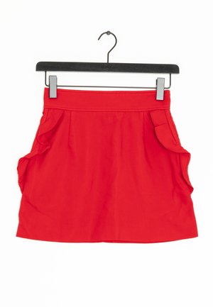 A-lijn rok - red