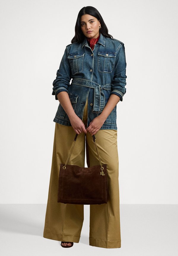 KUFRELL BELTED DENIM FIELD JACKET - Denim jacket - haze wash2